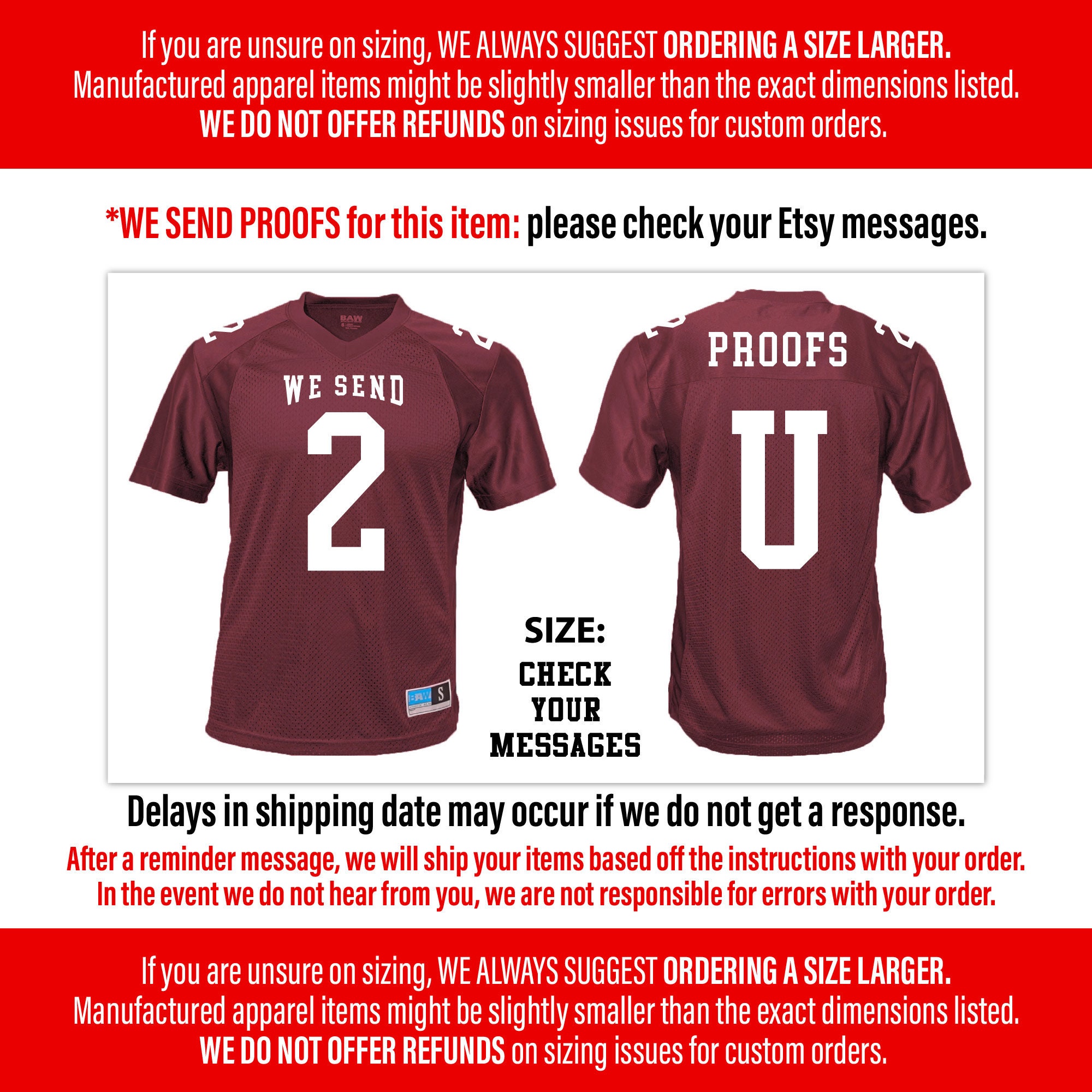 Custom Toddler Football Jersey: Personalized Team Name & Number - Image 8