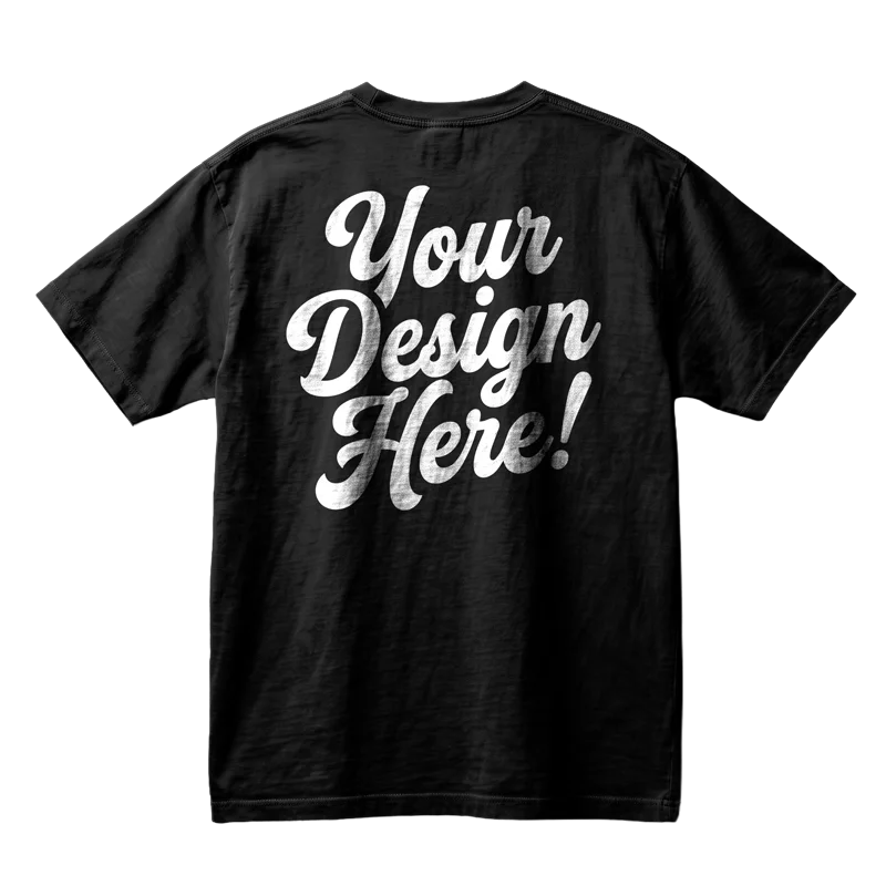 Custom printed t-shirt, back view — Chattanooga Tshirt
