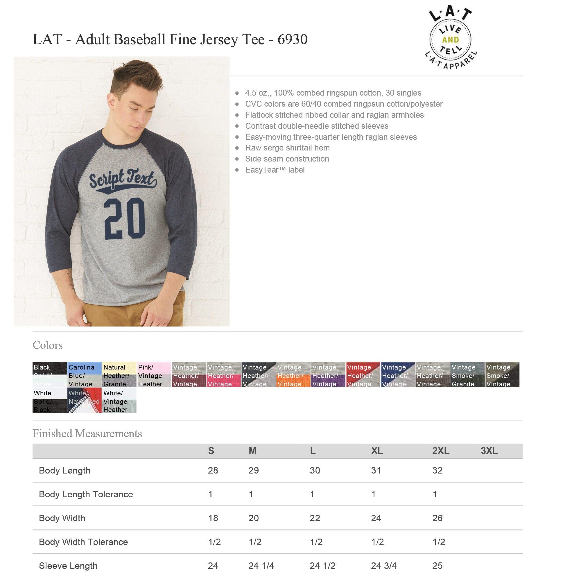 Custom Raglan Baseball Jersey: Soft Vintage Style 3/4 Sleeve, Personalized Team Name Number Shirts - Image 4