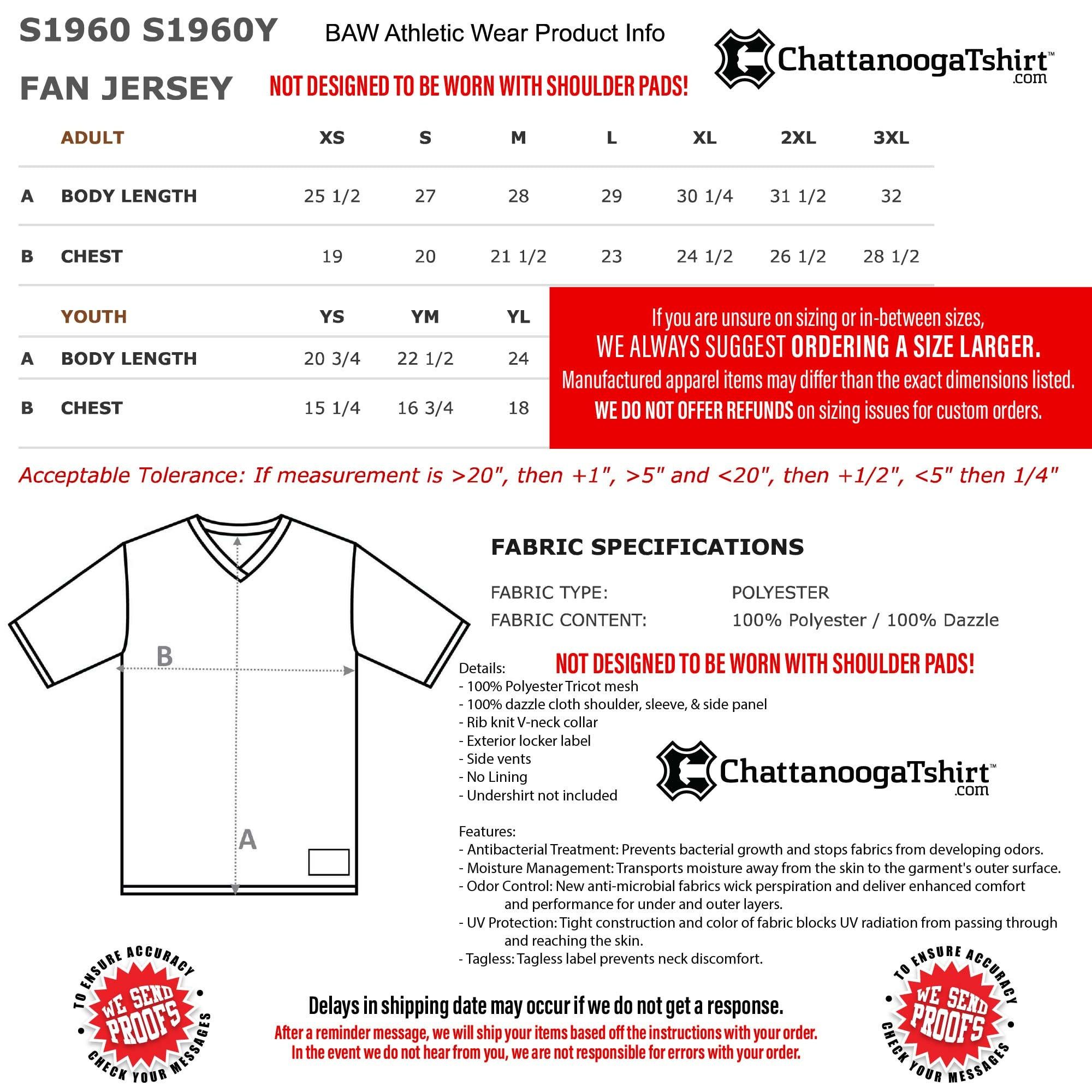 Personalized Football Jersey: Custom Team Name & Number, Adult Unisex - Image 5