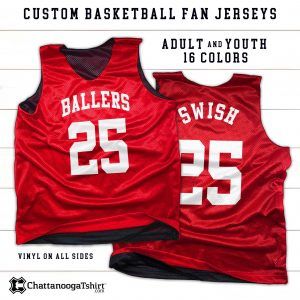 Custom 1-Color Basketball Jersey for Teams Family Fans with Personalized Team Names