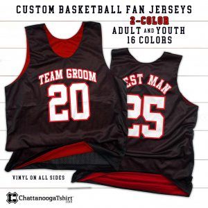 Custom 2-Color Vinyl Basketball Jersey: Personalized Team & Fan Apparel, Athletic Uniform Shirt, Sports Jerseys