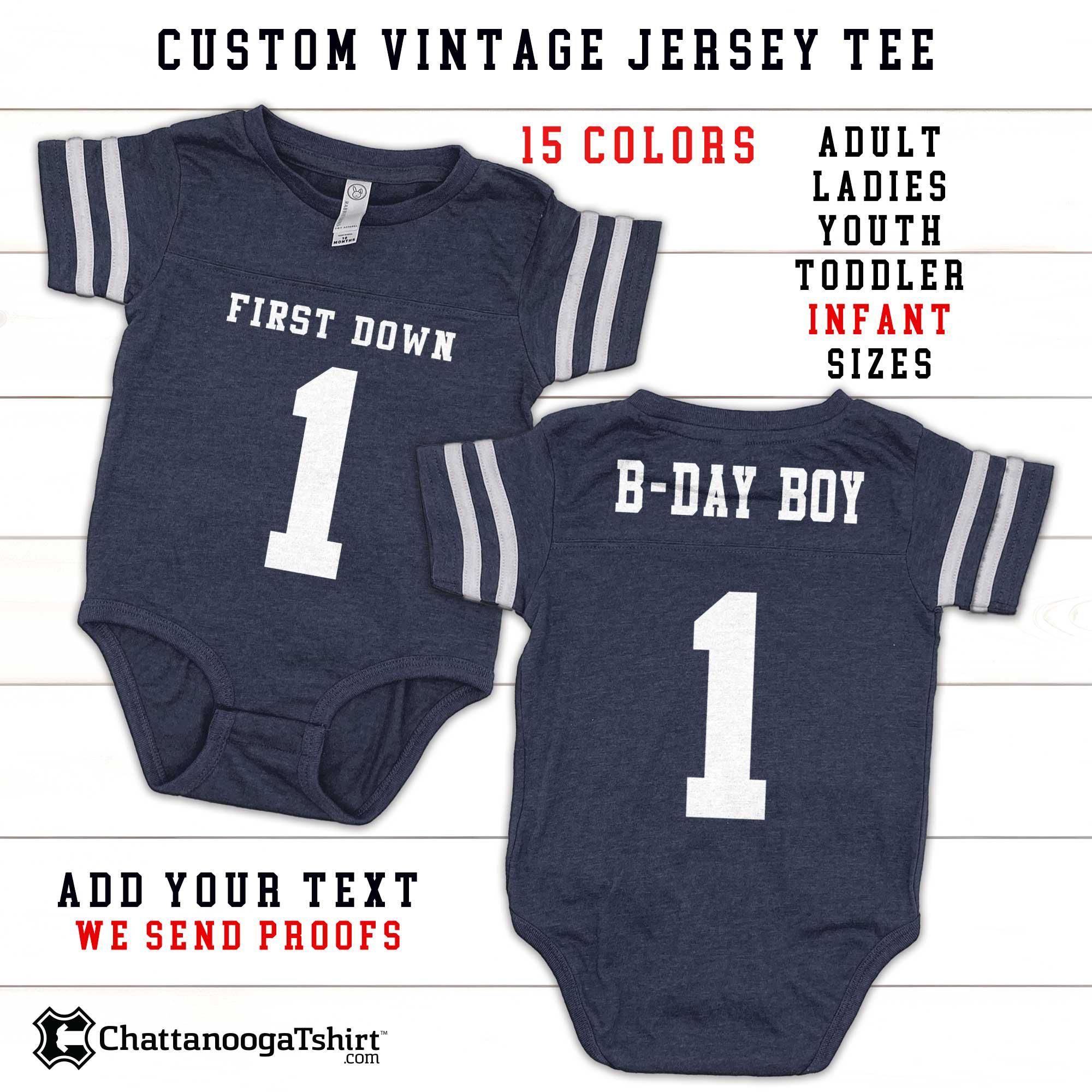Custom Vintage Football Jersey T-Shirt: Personalized Retro Fan Bodysuit, Athletic Sportswear, Retro Team Jerseys