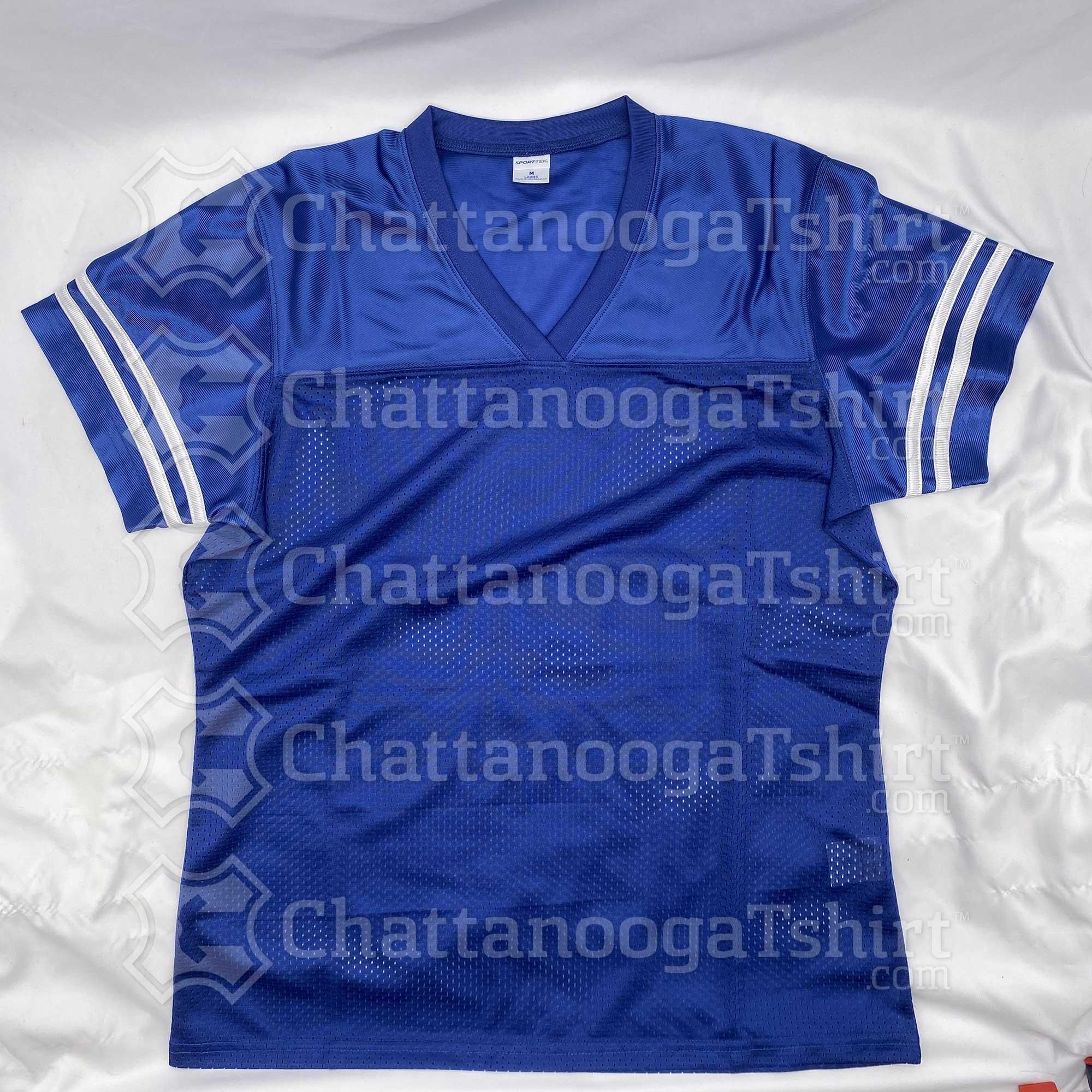 Custom Ladies Football Number Jersey: Striped Sleeve Personalized Team Jerseys - Image 10
